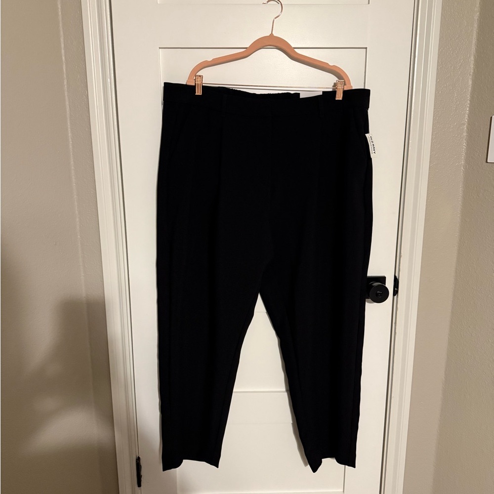 Old Navy Black Taylor Trousers